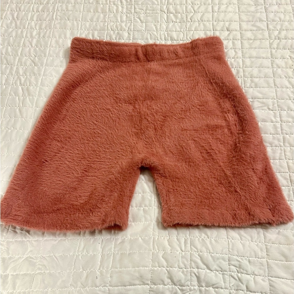 NEW Gymshark x Whitney Simmons Eyelash Knit Biker Shorts | Size M | NWOT - Picture 1 of 7